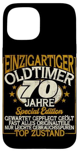 70 Jahre Einzigartiges Oldtimer Auto 70. Geburtstagsfeier Hülle für iPhone 15 70 Jahre Einzigartiges Oldtimer Auto 70. Geburtstagsfeier Hülle für iPhone 15 von Feier des 70. Geburtstags Lustige Feier