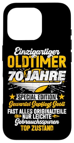 70 Jahre Einzigartiges Oldtimer Auto 70. Geburtstagsfeier Hülle für iPhone 16 Pro 70 Jahre Einzigartiges Oldtimer Auto 70. Geburtstagsfeier Hülle für iPhone 16 Pro von Feier des 70. Geburtstags Lustige Feier