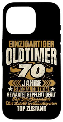 70 Jahre Einzigartiges Oldtimer Auto 70. Geburtstagsfeier Hülle für iPhone 16 Pro 70 Jahre Einzigartiges Oldtimer Auto 70. Geburtstagsfeier Hülle für iPhone 16 Pro von Feier des 70. Geburtstags Lustige Feier
