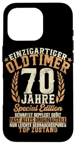 70 Jahre Einzigartiges Oldtimer Auto 70. Geburtstagsfeier Hülle für iPhone 16 Pro 70 Jahre Einzigartiges Oldtimer Auto 70. Geburtstagsfeier Hülle für iPhone 16 Pro von Feier des 70. Geburtstags Lustige Feier