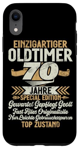 70 Jahre Einzigartiges Oldtimer Auto 70. Geburtstagsfeier Hülle für iPhone XR 70 Jahre Einzigartiges Oldtimer Auto 70. Geburtstagsfeier Hülle für iPhone XR von Feier des 70. Geburtstags Lustige Feier