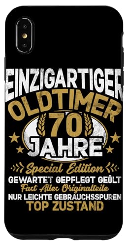 70 Jahre Einzigartiges Oldtimer Auto 70. Geburtstagsfeier Hülle für iPhone XS Max 70 Jahre Einzigartiges Oldtimer Auto 70. Geburtstagsfeier Hülle für iPhone XS Max von Feier des 70. Geburtstags Lustige Feier
