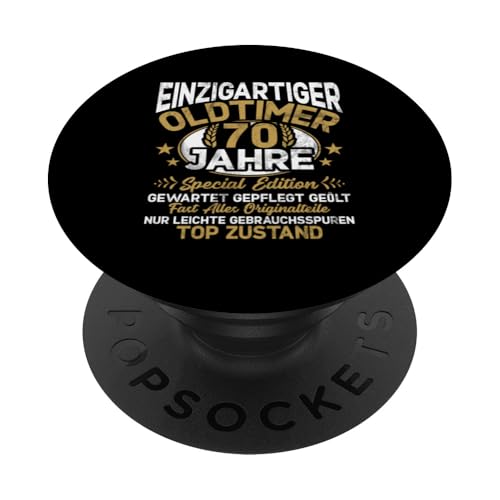 70 Jahre Einzigartiges Oldtimer Auto 70. Geburtstagsfeier PopSockets Klebender PopGrip 70 Jahre Einzigartiges Oldtimer Auto 70. Geburtstagsfeier PopSockets Klebender PopGrip von Feier des 70. Geburtstags Lustige Feier