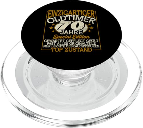 70 Jahre Einzigartiges Oldtimer Auto 70. Geburtstagsfeier PopSockets PopGrip für MagSafe 70 Jahre Einzigartiges Oldtimer Auto 70. Geburtstagsfeier PopSockets PopGrip für MagSafe von Feier des 70. Geburtstags Lustige Feier