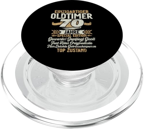 70 Jahre Einzigartiges Oldtimer Auto 70. Geburtstagsfeier PopSockets PopGrip für MagSafe 70 Jahre Einzigartiges Oldtimer Auto 70. Geburtstagsfeier PopSockets PopGrip für MagSafe von Feier des 70. Geburtstags Lustige Feier