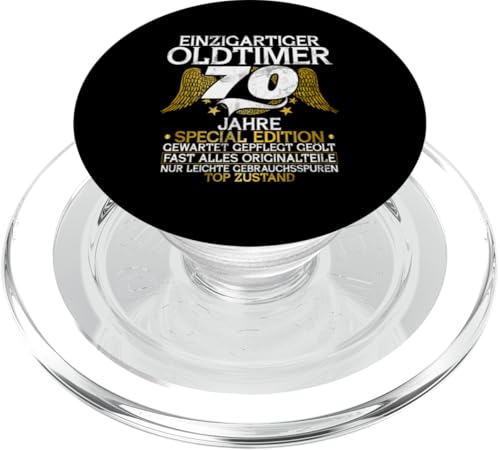 70 Jahre Einzigartiges Oldtimer Auto 70. Geburtstagsfeier PopSockets PopGrip für MagSafe 70 Jahre Einzigartiges Oldtimer Auto 70. Geburtstagsfeier PopSockets PopGrip für MagSafe von Feier des 70. Geburtstags Lustige Feier