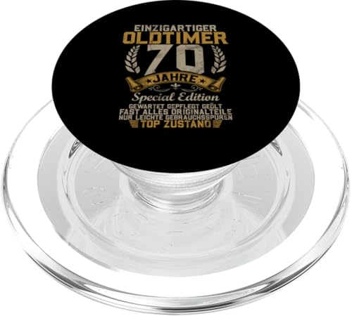 70 Jahre Einzigartiges Oldtimer Auto 70. Geburtstagsfeier PopSockets PopGrip für MagSafe 70 Jahre Einzigartiges Oldtimer Auto 70. Geburtstagsfeier PopSockets PopGrip für MagSafe von Feier des 70. Geburtstags Lustige Feier