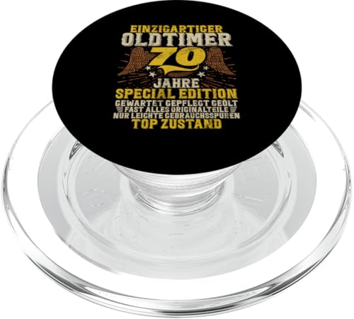 70 Jahre Einzigartiges Oldtimer Auto 70. Geburtstagsfeier PopSockets PopGrip für MagSafe 70 Jahre Einzigartiges Oldtimer Auto 70. Geburtstagsfeier PopSockets PopGrip für MagSafe von Feier des 70. Geburtstags Lustige Feier