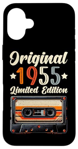Original 1955 Limitierte Edition 70. Geburtstagsfeier Spruch Hülle für iPhone 16 Plus von Feier des 70. Geburtstags Lustige Feier