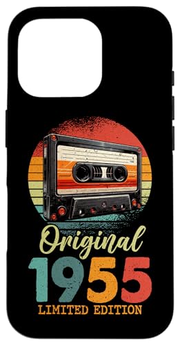 Original 1955 Limitierte Edition 70. Geburtstagsfeier Spruch Hülle für iPhone 16 Pro von Feier des 70. Geburtstags Lustige Feier