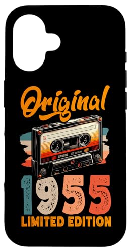 Original 1955 Limitierte Edition 70. Geburtstagsfeier Spruch Hülle für iPhone 16 von Feier des 70. Geburtstags Lustige Feier