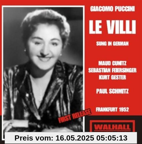 Le Villi Le Villi von Feiersinger, Cunitz, Gester