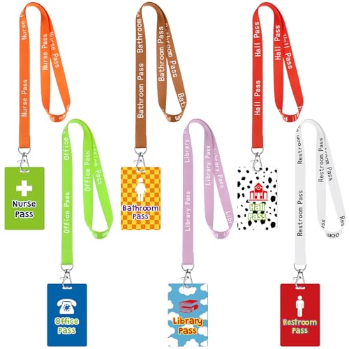 Feifeiya Pass Schlüsselbänder aus PVC mit Cartoon-Geschichte, unzerbrechlich, für Klassenzimmer, Flur, Bibliothek, Büro und Krankenschwester, Toilette, Lehrer, Zubehör, elementares Must-Have Feifeiya Pass Schlüsselbänder aus PVC mit Cartoon-Geschichte, unzerbrechlich, für Klassenzimmer, Flur, Bibliothek, Büro und Krankenschwester, Toilette, Lehrer, Zubehör, elementares Must-Have von Feifeiya