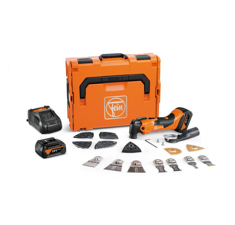 Fein Akku-Oszillierer MultiMaster AMM 500 Plus Top, 18 V, 4,0 Ah Akku Fein Akku-Oszillierer MultiMaster AMM 500 Plus Top, 18 V, 4,0 Ah Akku von Fein