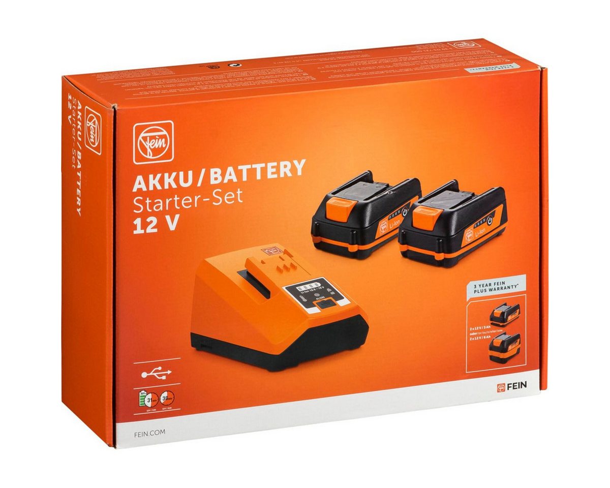 Fein Akku Starter Set 12V 6.0Ah Akku Fein Akku Starter Set 12V 6.0Ah Akku von Fein