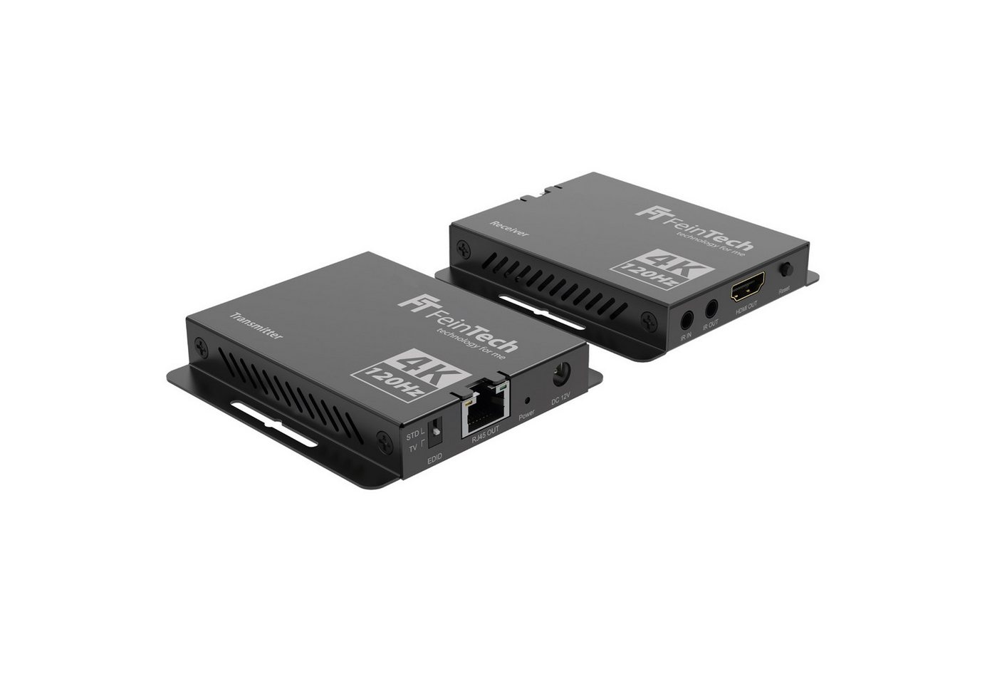 FeinTech HX240 HDMI 2.1 Extender 4K 120Hz via LAN-Kabel 30m HDMI-Adapter zu HDMI, RJ-45, überträgt bis 4K 120Hz HDR FeinTech HX240 HDMI 2.1 Extender 4K 120Hz via LAN-Kabel 30m HDMI-Adapter zu HDMI, RJ-45, überträgt bis 4K 120Hz HDR von FeinTech