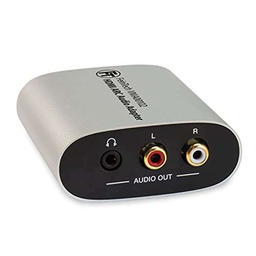 FeinTech VMA00102 HDMI-eARC Audio TV Adapter für Kopfhörer Stereo-Anlage mit Lautstärke-Steuerung von FeinTech