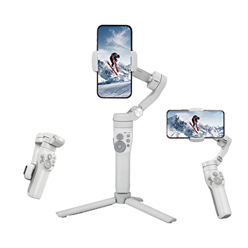 Gimbal Stabilisator für Smartphone, 3-Achsen-Telefon-Gimbal mit Stativ für Android und iPhone 13 Pro Max, Selfie-Stick/Gesichtsobjekt-Tracking, Vlogging Stabilisator, YouTube TikTok Video - FeiyuTech Gimbal Stabilisator für Smartphone, 3-Achsen-Telefon-Gimbal mit Stativ für Android und iPhone 13 Pro Max, Selfie-Stick/Gesichtsobjekt-Tracking, Vlogging Stabilisator, YouTube TikTok Video - FeiyuTech von FeiyuTech