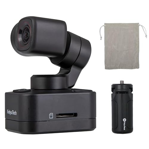 [Offiziell] Feiyu Pocket 3 - Vlog-Kamera mit 3-Achsen Gimbal, 4K Camcorder im Taschenformat, Mini Actionkamera für YouTube, TikTok und Vlogs von FeiyuTech