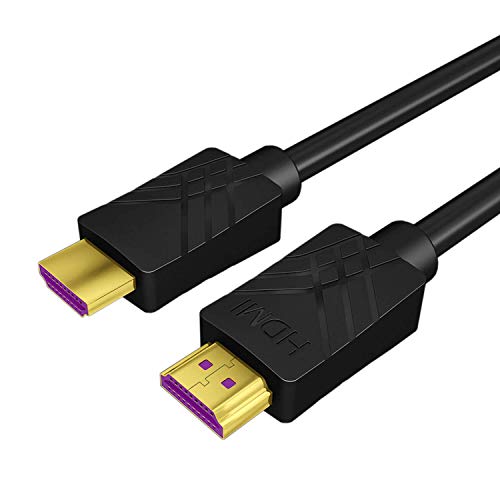 FeizLink HDMI Kabel 1m, Unterstützung HDMI2.0 4K@60Hz UHD 18Gbps Dolby Vision YUV4:4:4 HDR HDCP2.2 ARC CEC Ethernet für HDTV/Apple TV/Xbox / PS4 / 4K Projektor/Heimkino/Blu-ray-Player von FeizLink