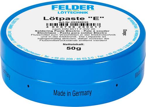 Felder Löttechnik ISO-Flux  E  Lötpaste Inhalt 1St. von Felder Löttechnik