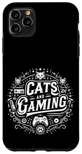 Cats And Gaming Katzen Gamer Geek |||---- Hülle für iPhone 11 Pro Max von Feline Gamer will
