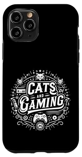 Cats And Gaming Katzen Gamer Geek |||---- Hülle für iPhone 11 Pro von Feline Gamer will