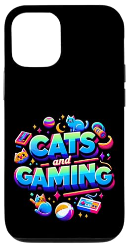 Cats And Gaming Katzen Gamer Geek ||||- Hülle für iPhone 12/12 Pro von Feline Gamer will