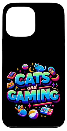 Cats And Gaming Katzen Gamer Geek ||||- Hülle für iPhone 13 Pro Max Cats And Gaming Katzen Gamer Geek ||||- Hülle für iPhone 13 Pro Max von Feline Gamer will
