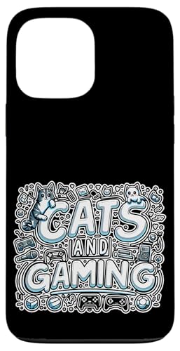 Cats And Gaming Katzen Gamer Geek |||----- Hülle für iPhone 13 Pro Max von Feline Gamer will