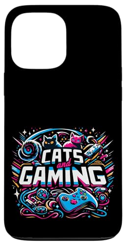 Cats And Gaming Katzen Gamer Geek ||||-- Hülle für iPhone 13 Pro Max von Feline Gamer will