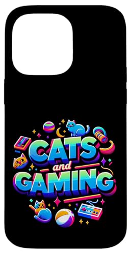 Cats And Gaming Katzen Gamer Geek ||||- Hülle für iPhone 14 Pro Max von Feline Gamer will
