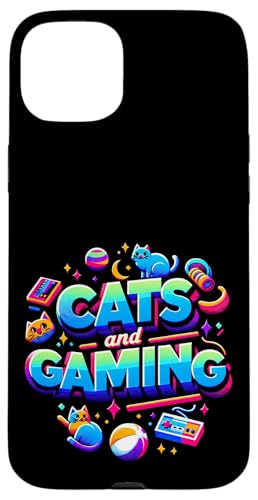 Cats And Gaming Katzen Gamer Geek ||||- Hülle für iPhone 15 Plus von Feline Gamer will