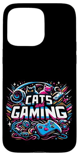 Cats And Gaming Katzen Gamer Geek ||||-- Hülle für iPhone 15 Pro Max Cats And Gaming Katzen Gamer Geek ||||-- Hülle für iPhone 15 Pro Max von Feline Gamer will