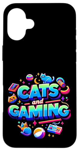 Cats And Gaming Katzen Gamer Geek ||||- Hülle für iPhone 16 Plus von Feline Gamer will