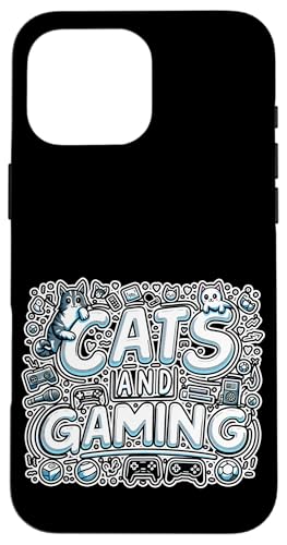 Cats And Gaming Katzen Gamer Geek |||----- Hülle für iPhone 16 Pro Max Cats And Gaming Katzen Gamer Geek |||----- Hülle für iPhone 16 Pro Max von Feline Gamer will