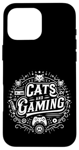 Cats And Gaming Katzen Gamer Geek |||---- Hülle für iPhone 16 Pro Max von Feline Gamer will