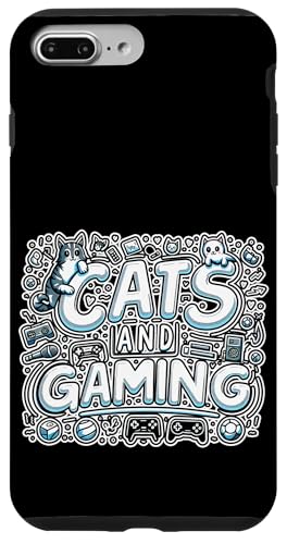 Cats And Gaming Katzen Gamer Geek |||----- Hülle für iPhone 7 Plus/8 Plus Cats And Gaming Katzen Gamer Geek |||----- Hülle für iPhone 7 Plus/8 Plus von Feline Gamer will