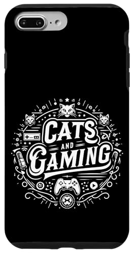 Cats And Gaming Katzen Gamer Geek |||---- Hülle für iPhone 7 Plus/8 Plus Cats And Gaming Katzen Gamer Geek |||---- Hülle für iPhone 7 Plus/8 Plus von Feline Gamer will