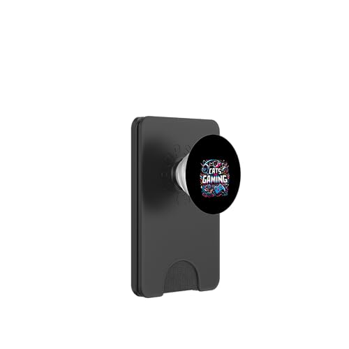 Cats And Gaming Katzen Gamer Geek ||||-- PopSockets PopWallet für MagSafe Cats And Gaming Katzen Gamer Geek ||||-- PopSockets PopWallet für MagSafe von Feline Gamer will