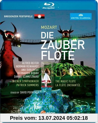 Mozart: Die Zauberflöte (Bregenzer Festspiele 2013) [Blu-ray] von Felix Breisach