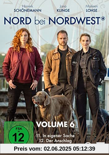 Nord bei Nordwest, Vol. 6 / Zwei Spielfilmfolgen der erfolgreichen Küstenkrimi-Reihe von Felix Herzogenrath