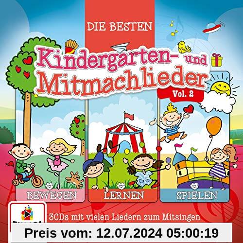 02/3er Box (die Besten Kindergarten-& Mitmachlied von Felix & die Kita-Kids Lena