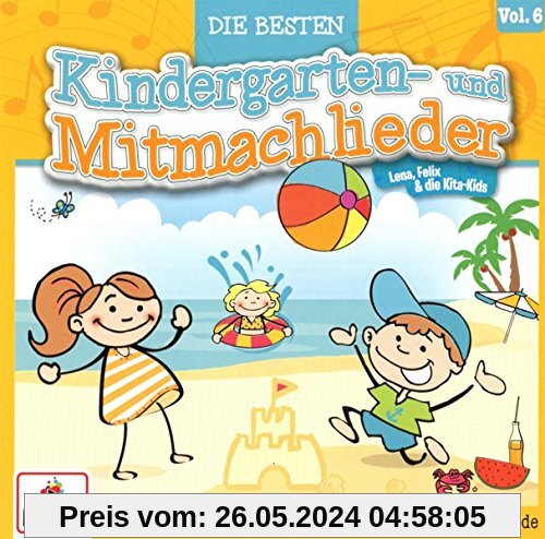 Die besten Kindergarten-und Mitmachlieder,Vol.6 von Felix & die Kita-Kids Lena