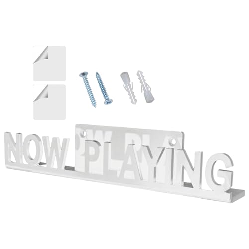 Wandmontierter Now Playing Schallplatten-Aufbewahrungsständer | Acryl-Schallplattenhalter | Vinyl-Schallplattenregal, Wandhalterung Für Album-Display, Aufbewahrung, Wanddekoration von Fellflying