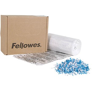 100 Fellowes Müllbeutel für Aktenvernichter 28,0 l von Fellowes
