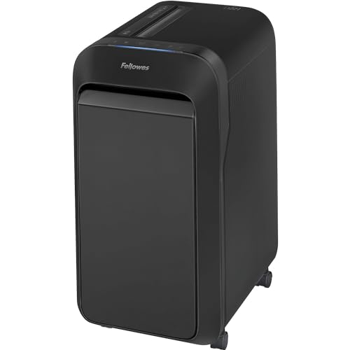 Fellowes 20 Blatt Aktenvernichter High Security (P5), Papierschredder für Büro, Powershred LX221, Microcut Schredder mit 30L Papierkorb, 100% staufrei, Safesense, über 2000 Partikel pro Blatt (2x12mm) von Fellowes