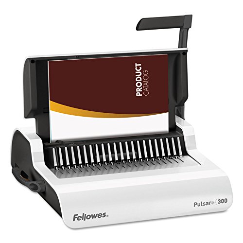 Fellowes 5006801-99 Bindemaschine Pulsar + Kammbindung (5006801), grau von Fellowes