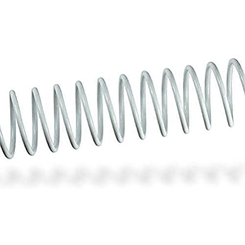 Fellowes 53150 – Pack von metallischen 25 Spiralen, 36 mm, weiß von Fellowes