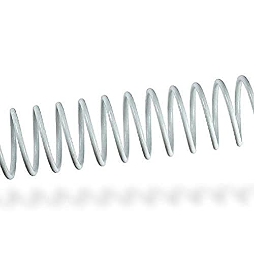 Fellowes 53150 – Pack von metallischen 50 Spiralen, 26 mm, weiß von Fellowes